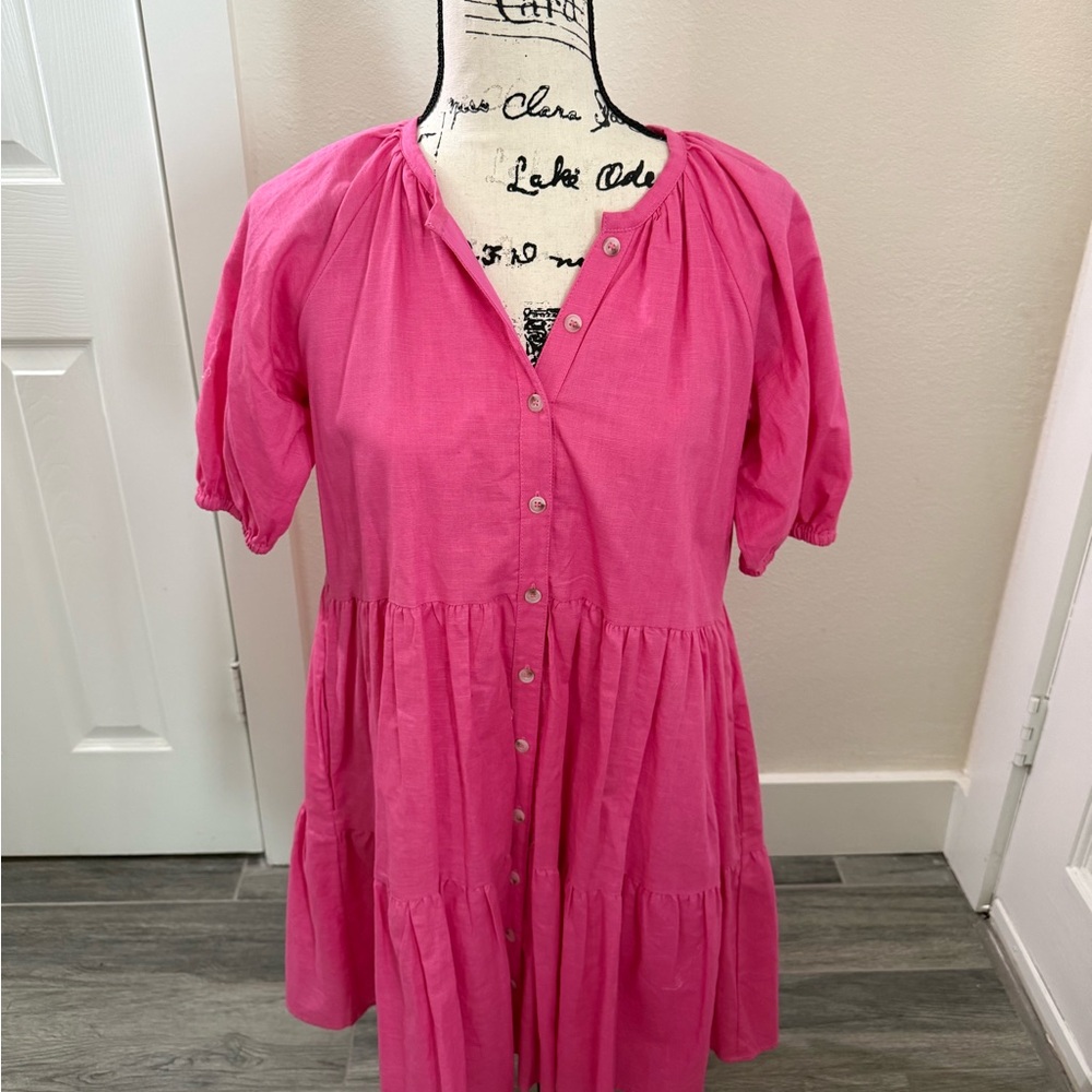 Wishlist Pink Flutter Dress